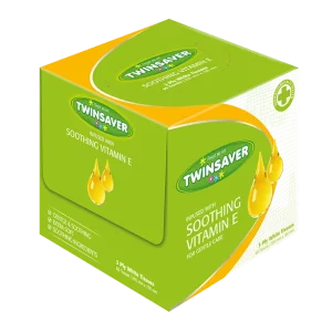 Twinsaver Facial Tissue Cube Vitamin E 3 Ply 60’s