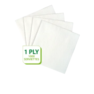 TWINSAVER 1PLY SERVIETTES
